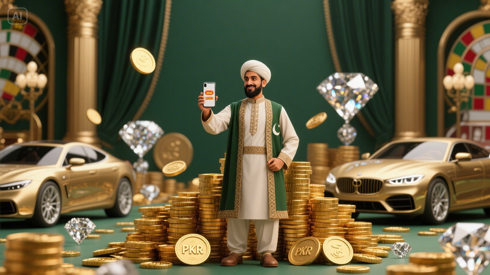 Registration at LuckyPari Casino